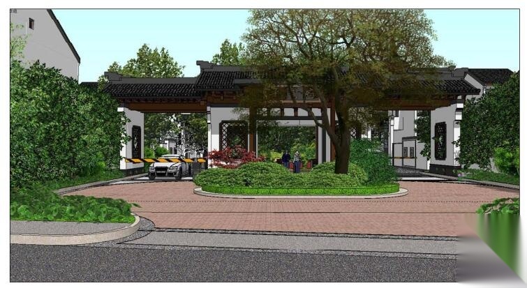 [浙江]苏式园林风格居住区景观深化设计（知名设计公司...cad施工图下载【ID:161072120】