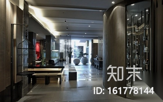 [上海]某名品日本料理店室内装修施工图（含实景）cad施工图下载【ID:161778144】