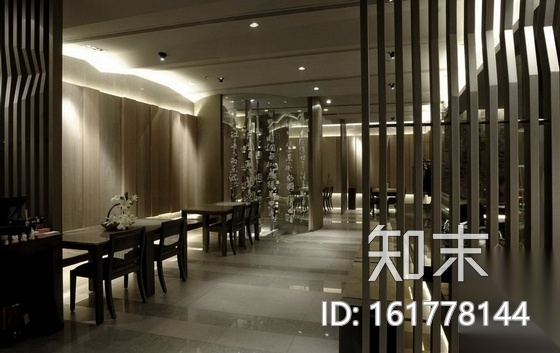 [上海]某名品日本料理店室内装修施工图（含实景）cad施工图下载【ID:161778144】