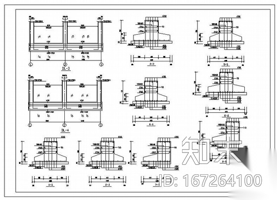 某五层底框砖混住宅结构图施工图下载【ID:167264100】