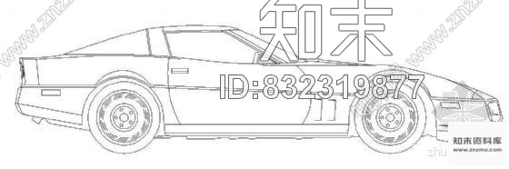 图块/节点汽车图块2cad施工图下载【ID:832319877】