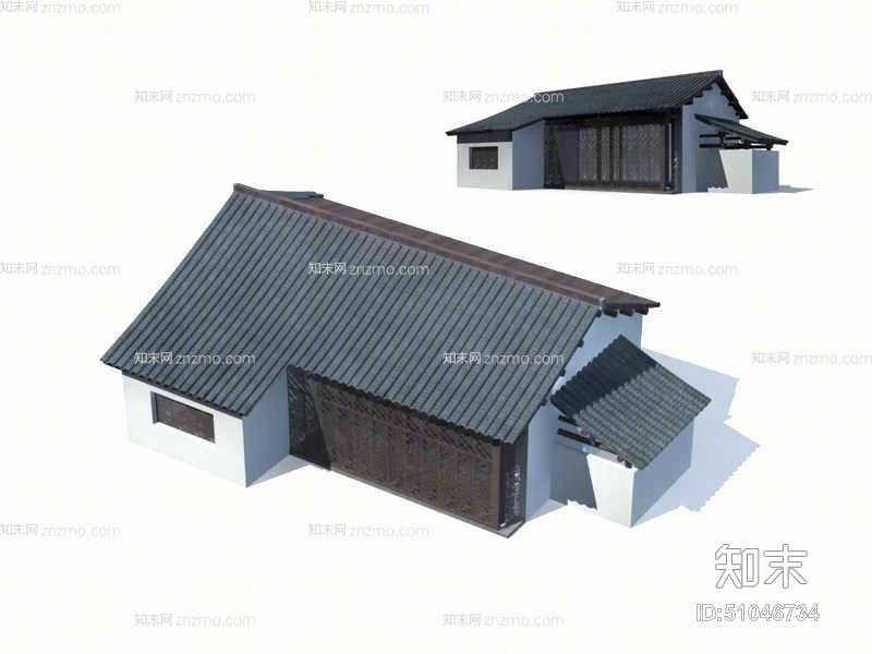 户外商业多层373D模型下载【ID:51046734】