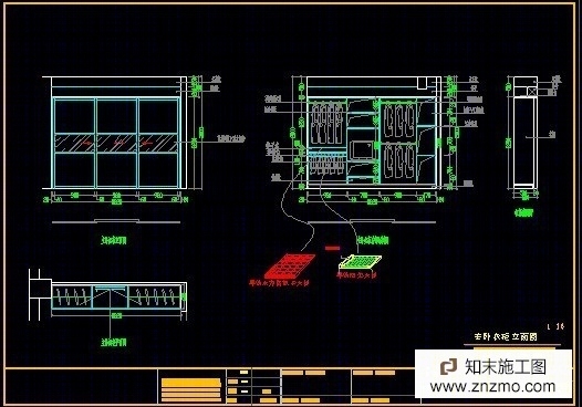 香格里拉14栋904cad施工图下载【ID:36939464】