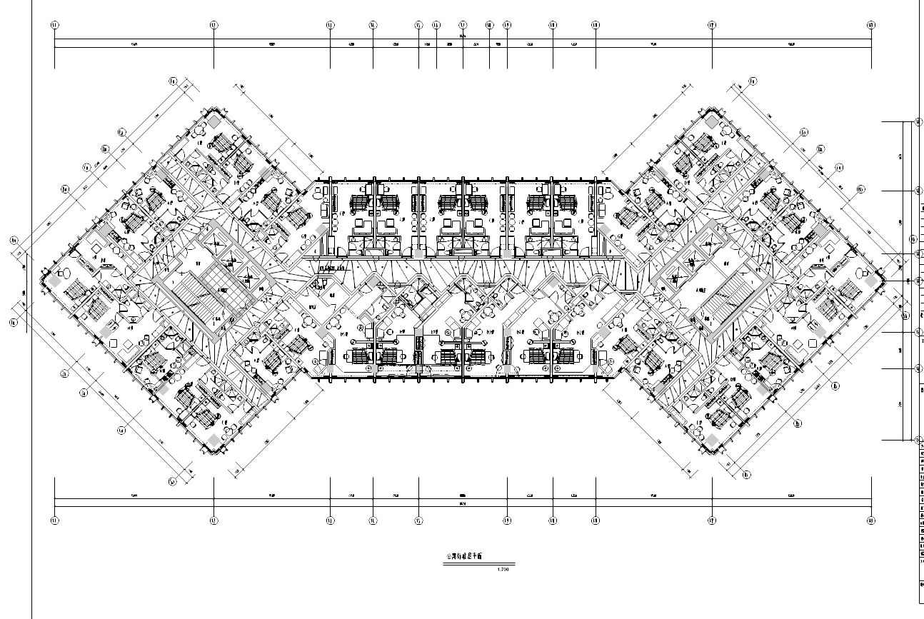 [上海]某公寓住宅样板房户型施工图cad施工图下载【ID:160475174】