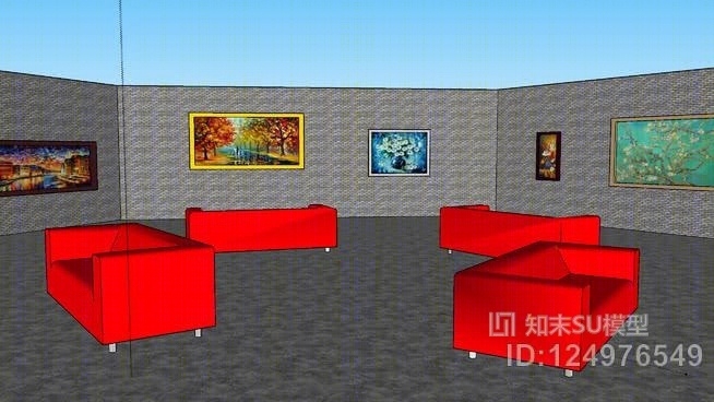 我的博物馆SU模型下载【ID:124976549】