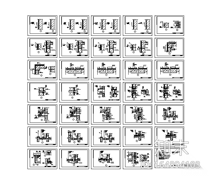设计院通用大样图节点详图施工图下载【ID:164894103】