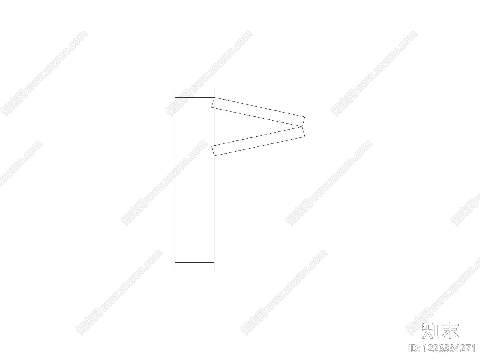 现代五金管件CAD图纸