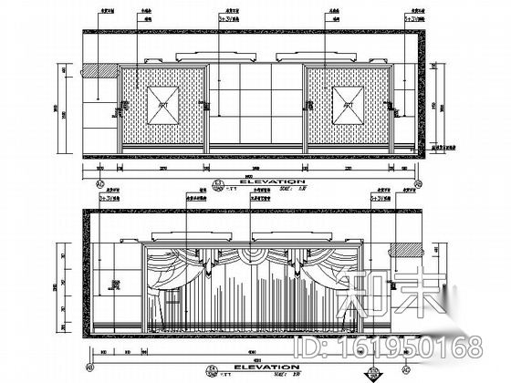 [江苏]某五星级酒店总统套房室内装修施工图cad施工图下载【ID:161950168】