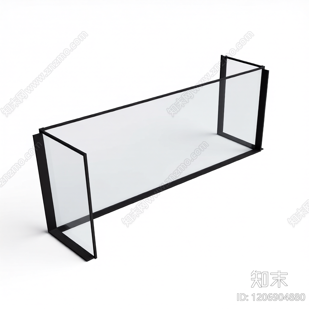 金属框架隔断3D模型下载【ID:1206904880】