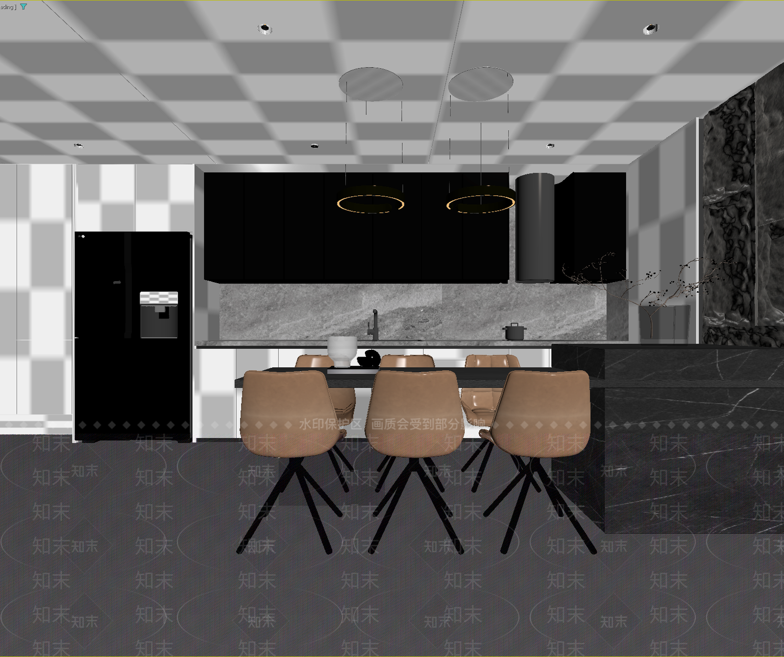 现代其他通用空间3D模型下载【ID:1214843016】
