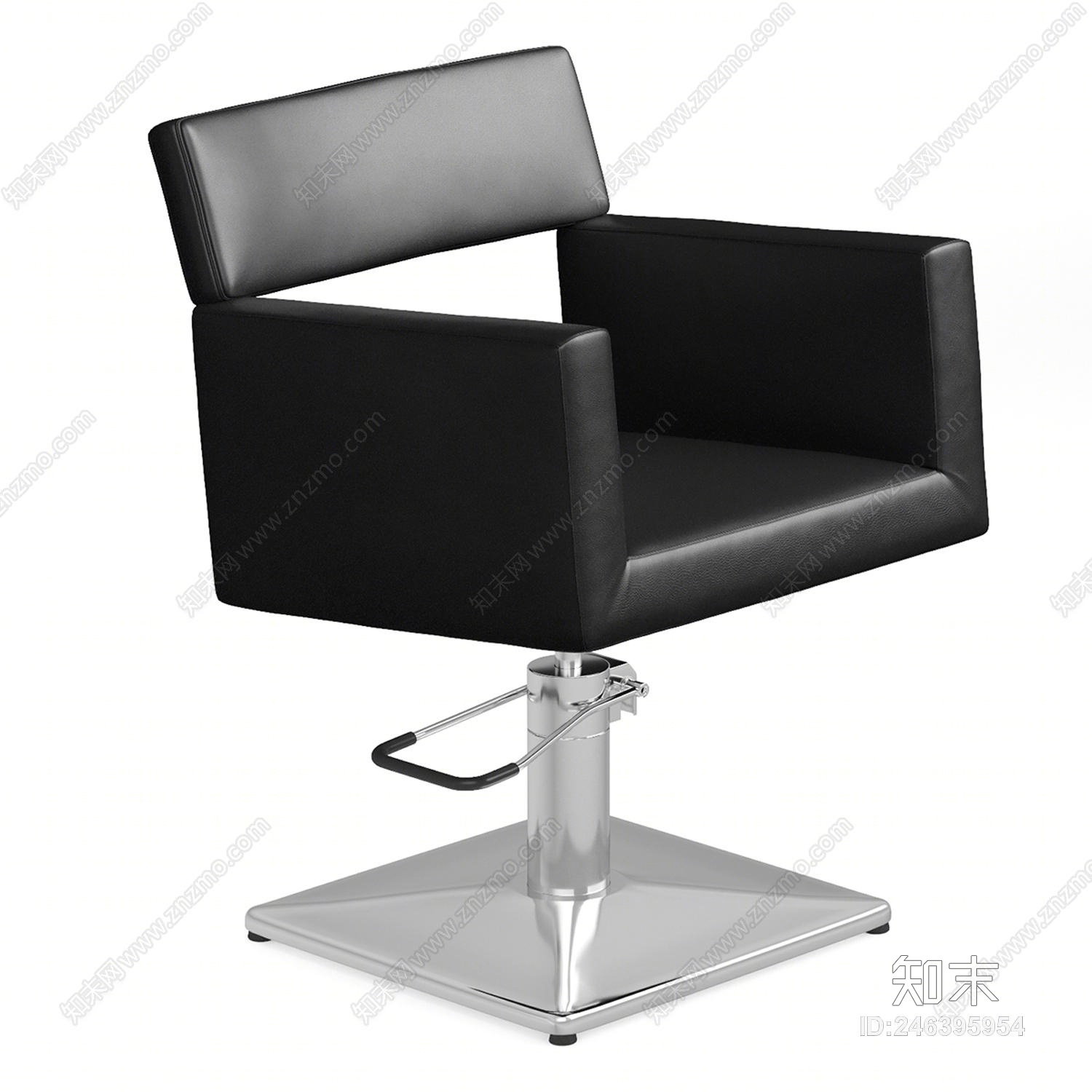 现代美容美发椅子3D模型下载【ID:246395954】