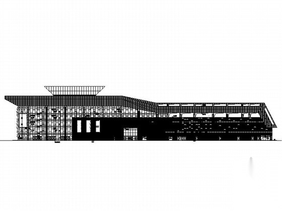 [苏州]五层汽车站综合客运枢纽建筑施工图cad施工图下载【ID:164867142】