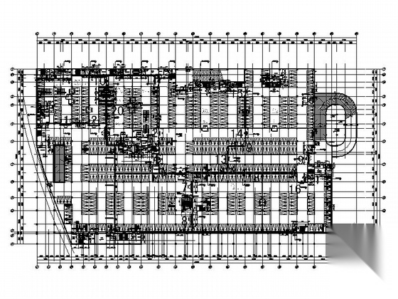 [苏州]五层汽车站综合客运枢纽建筑施工图cad施工图下载【ID:164867142】