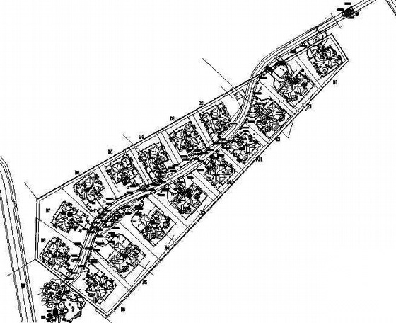 [深圳]高尔夫球会所V5别墅区景观施工图设计施工图下载【ID:161109137】