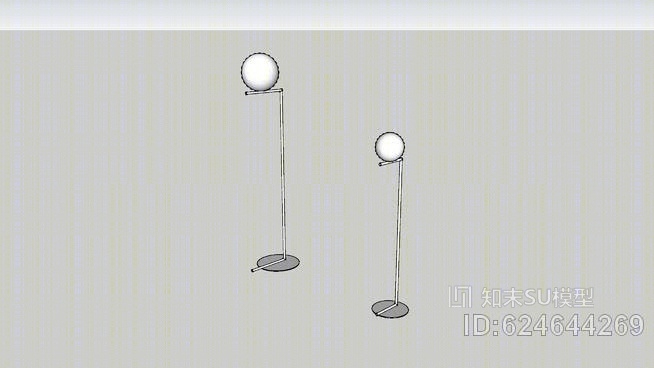 IC灯F（FLUS）SU模型下载【ID:624644269】