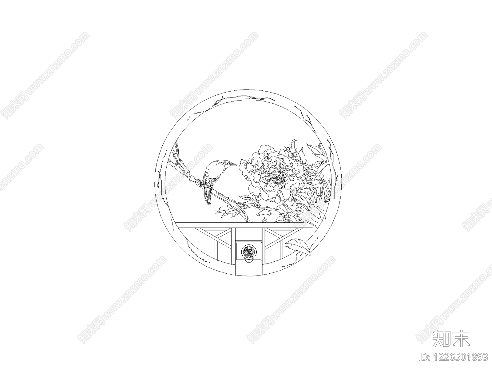 挂画CAD图纸
