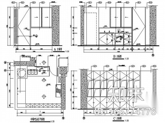 [北京]著名高校科技园高档现代酒店室内装修施工图（含...施工图下载【ID:166774176】