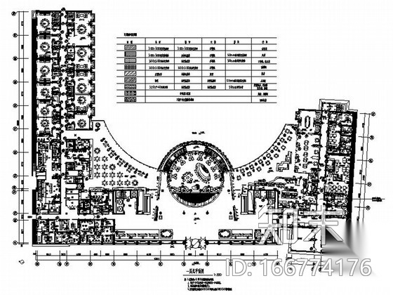 [北京]著名高校科技园高档现代酒店室内装修施工图（含...施工图下载【ID:166774176】