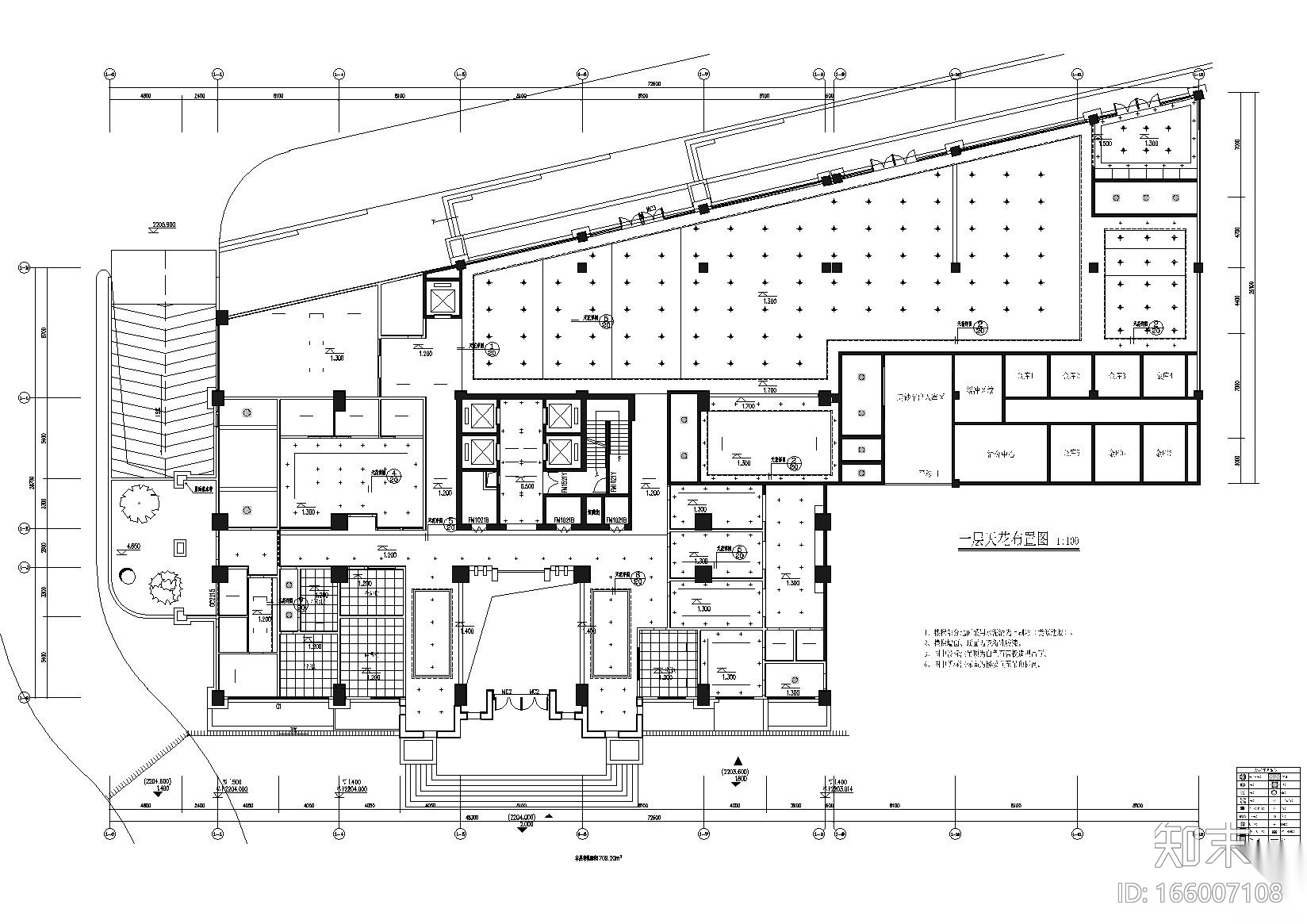 [贵州]农村信用社办公大楼施工图+招标文件cad施工图下载【ID:166007108】