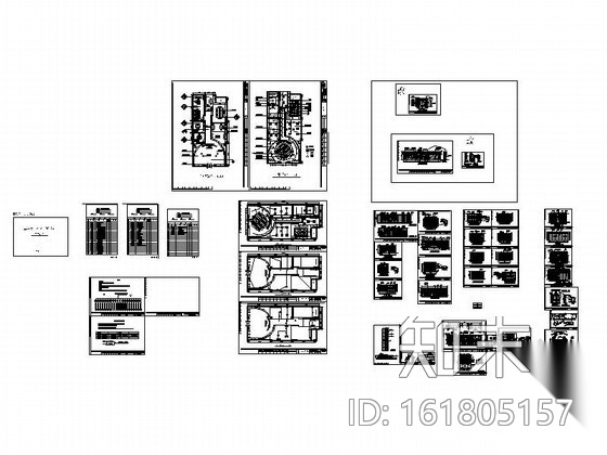 [江苏]某公司带展厅的办公室装修图施工图下载【ID:161805157】