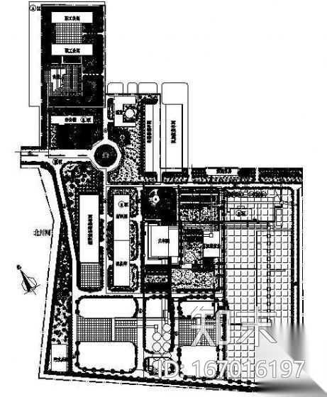 某选煤厂厂区绿化设计图施工图下载【ID:167016197】