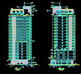 上海景泰花苑住宅建筑施工图（华东院图纸）cad施工图下载【ID:149934178】