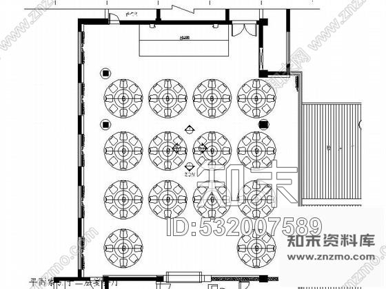 施工图上海某奢华饭店宴会厅装修图含效果cad施工图下载【ID:532007589】