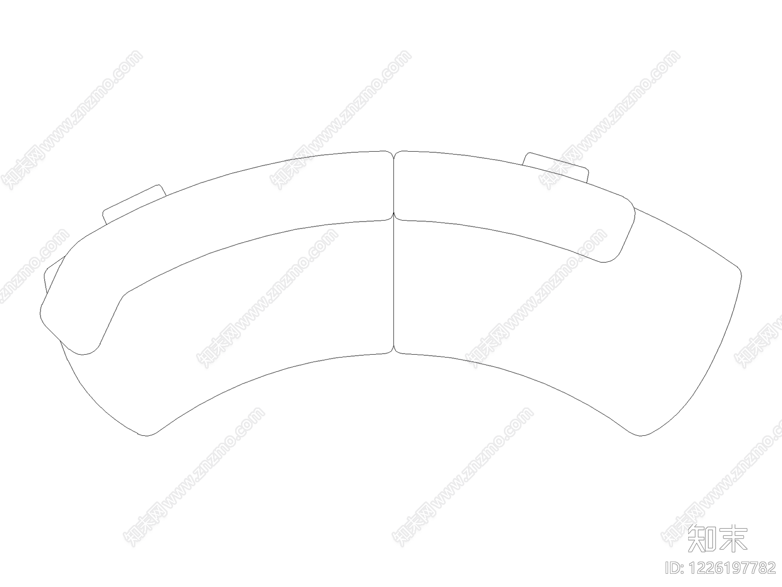 沙发CAD图纸