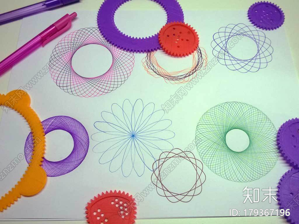 螺旋绘图仪3d打印模型下载【ID:179367196】