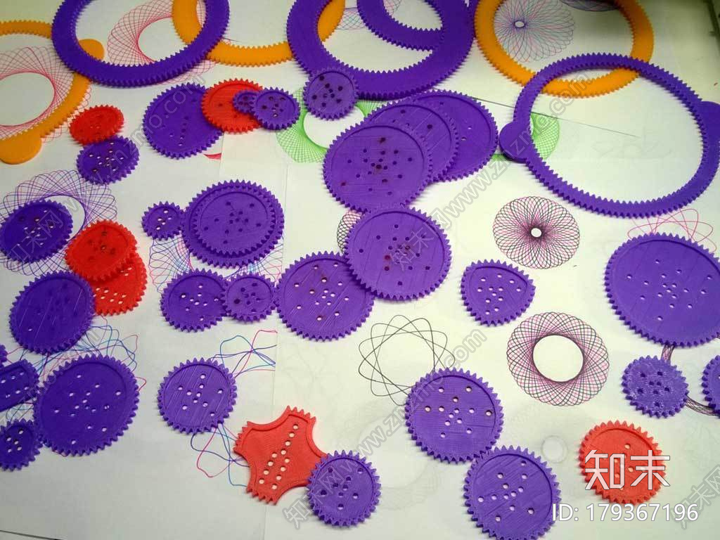 螺旋绘图仪3d打印模型下载【ID:179367196】