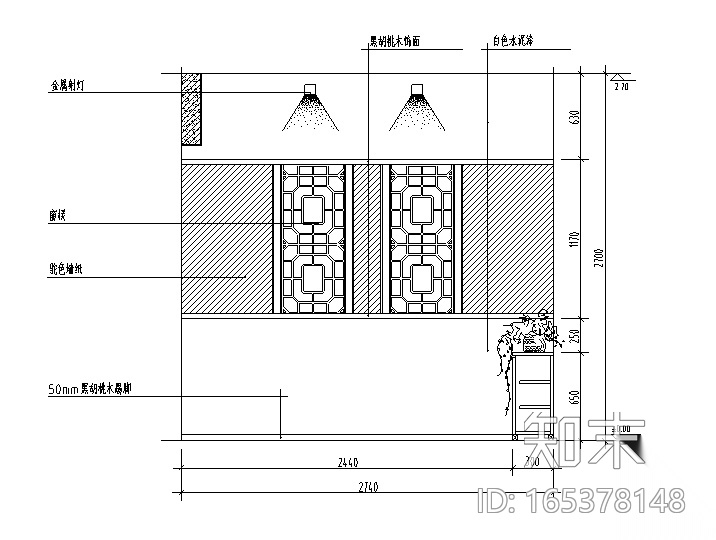 87例玄关隔断施工图下载【ID:165378148】