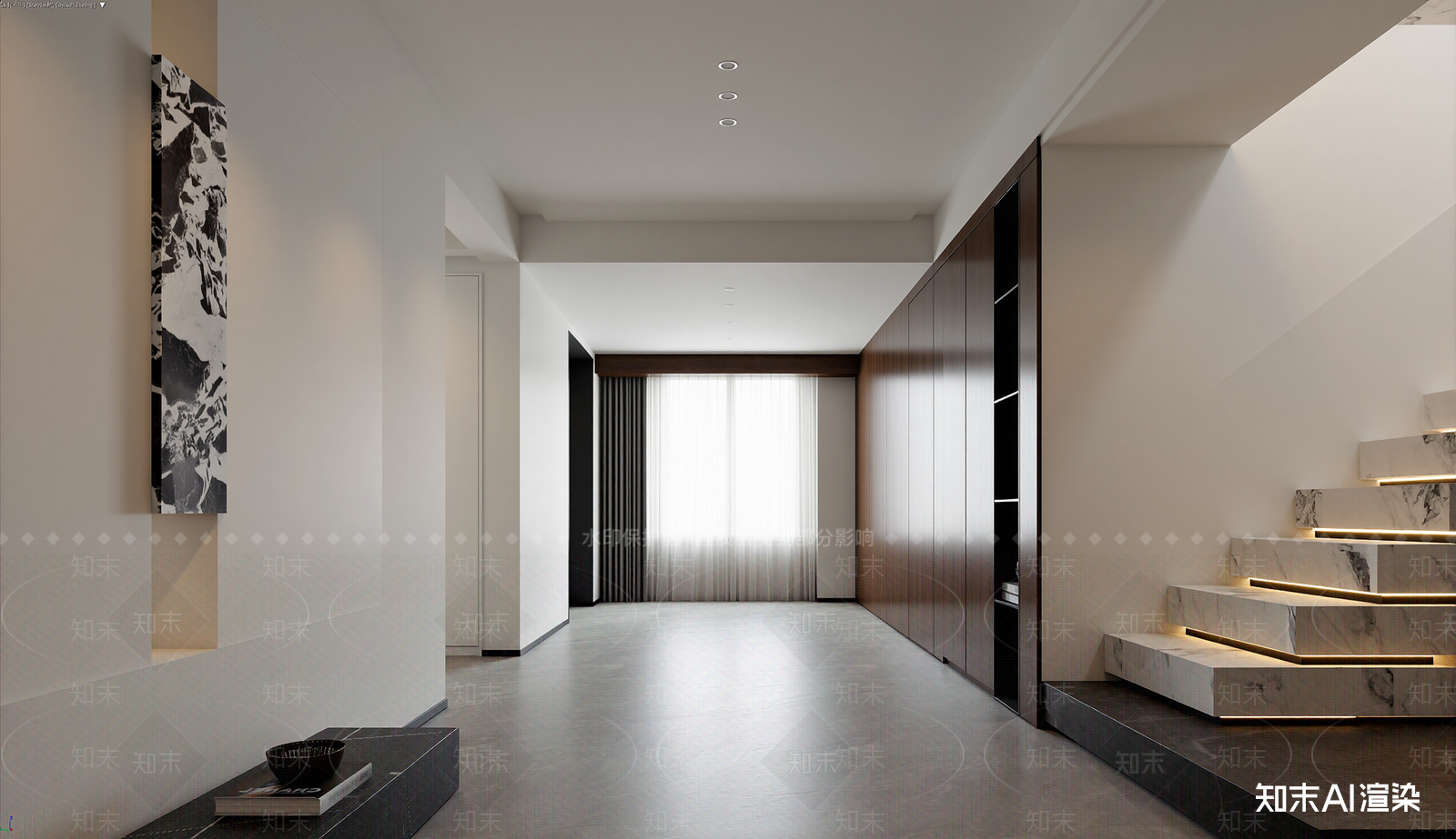 现代玄关3D模型下载【ID:1221712499】