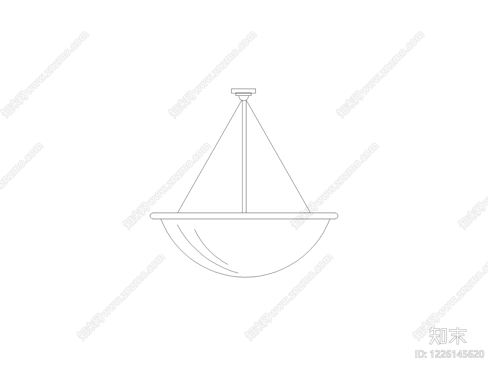 灯具图块cad施工图下载【ID:1226145620】