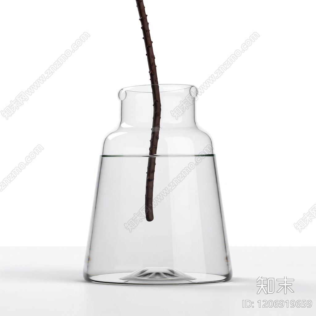 盆栽植物带花盆3D模型下载【ID:1206919659】