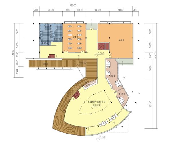 [江西]多层徽派风格休闲度假基地建筑设计方案文本cad施工图下载【ID:165624149】