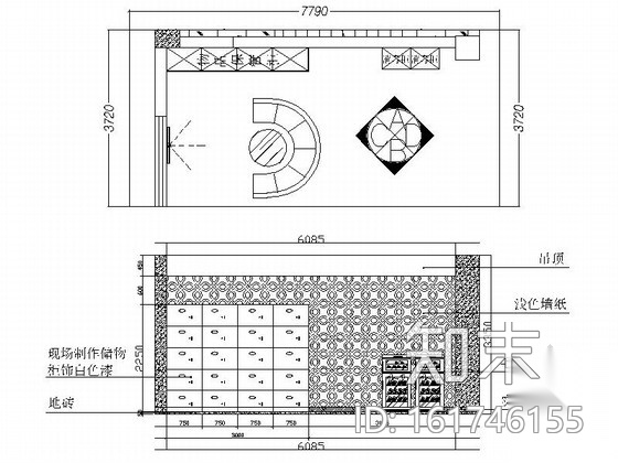 [重庆]某连锁美发会所室内装修施工图施工图下载【ID:161746155】