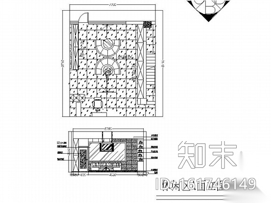 [重庆]某连锁美发会所室内装修施工图施工图下载【ID:161746155】