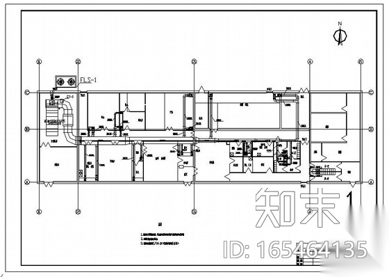 洁净药厂空调图cad施工图下载【ID:165464135】