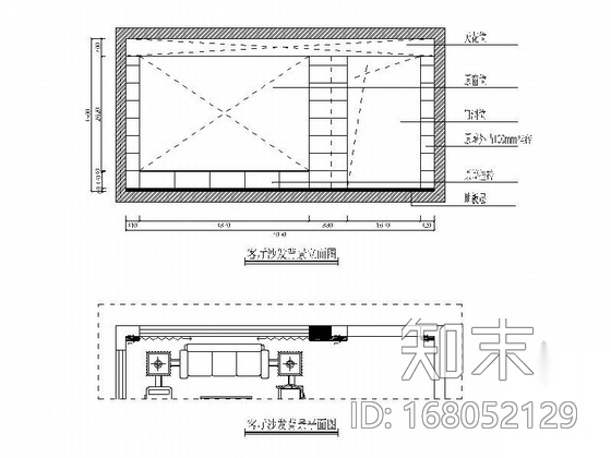 [黄山]精品花园半岛别墅室内装修施工图施工图下载【ID:168052129】