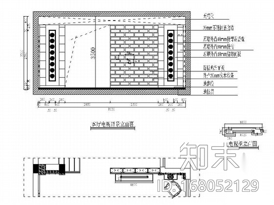 [黄山]精品花园半岛别墅室内装修施工图施工图下载【ID:168052129】