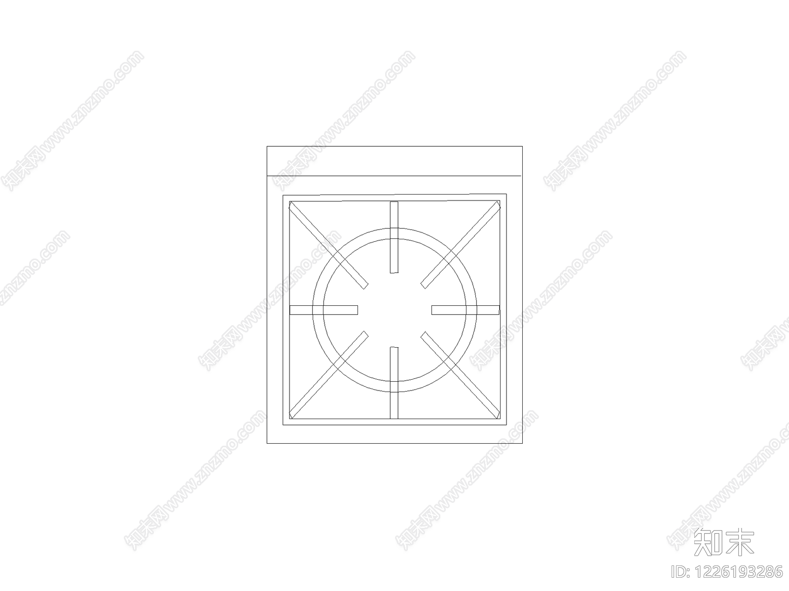 开关插座cad施工图下载【ID:1226193286】