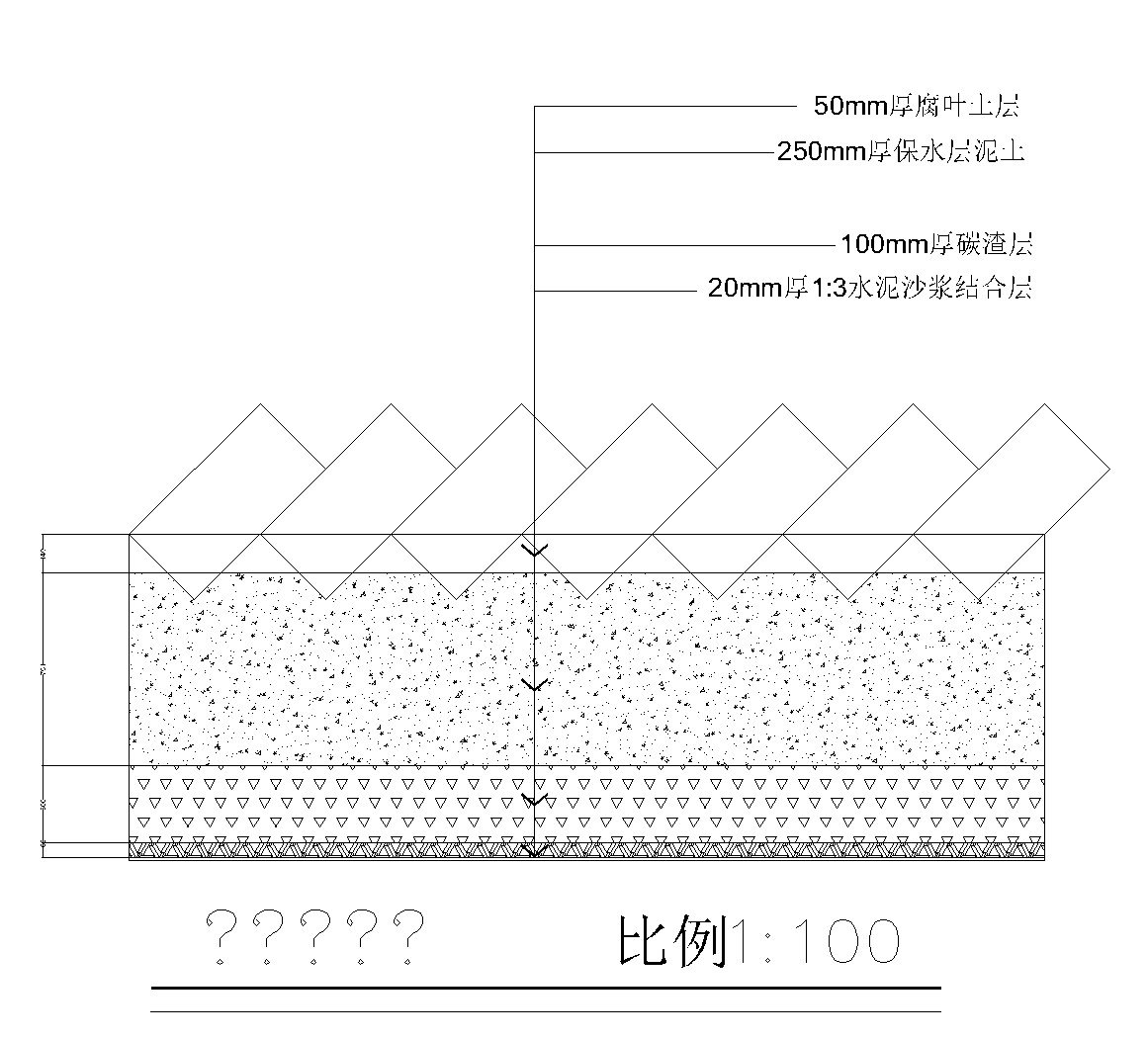 屋顶花园及庭院景观全套CAD施工图纸cad施工图下载【ID:160916111】