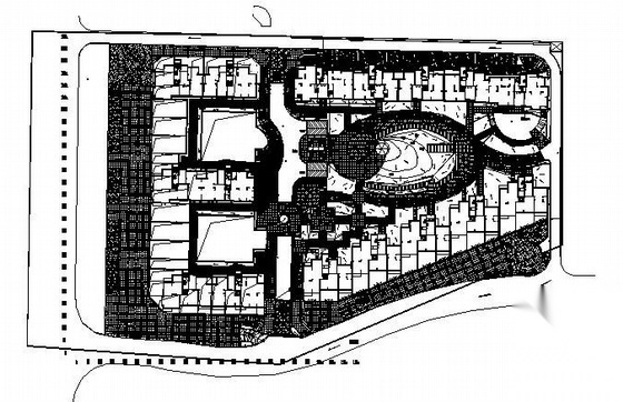湖南小区全套景观施工图施工图下载【ID:161075141】