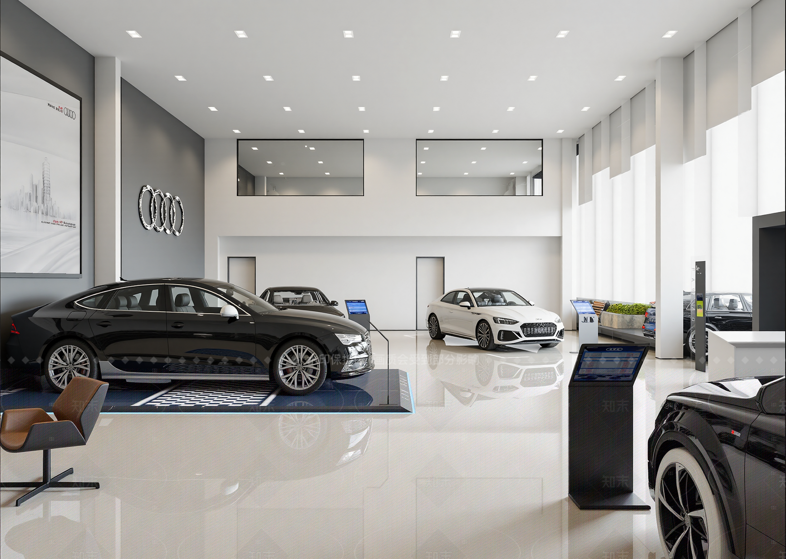 现代汽车展厅3D模型下载【ID:1214940417】