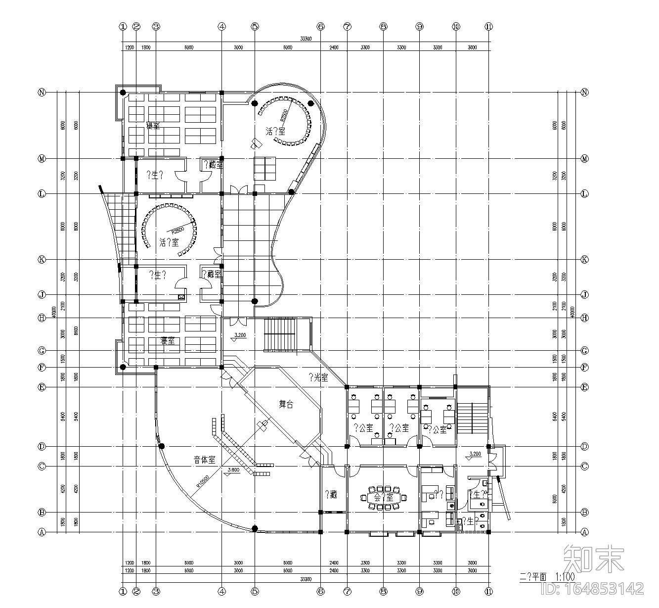 16套幼儿园景观CAD平面图（有建筑立面图，景观，室内平...cad施工图下载【ID:164853142】