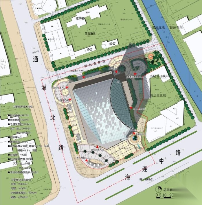 [苏州]连云港高端商务酒店建筑设计文本（cad+效果图）cad施工图下载【ID:151522162】