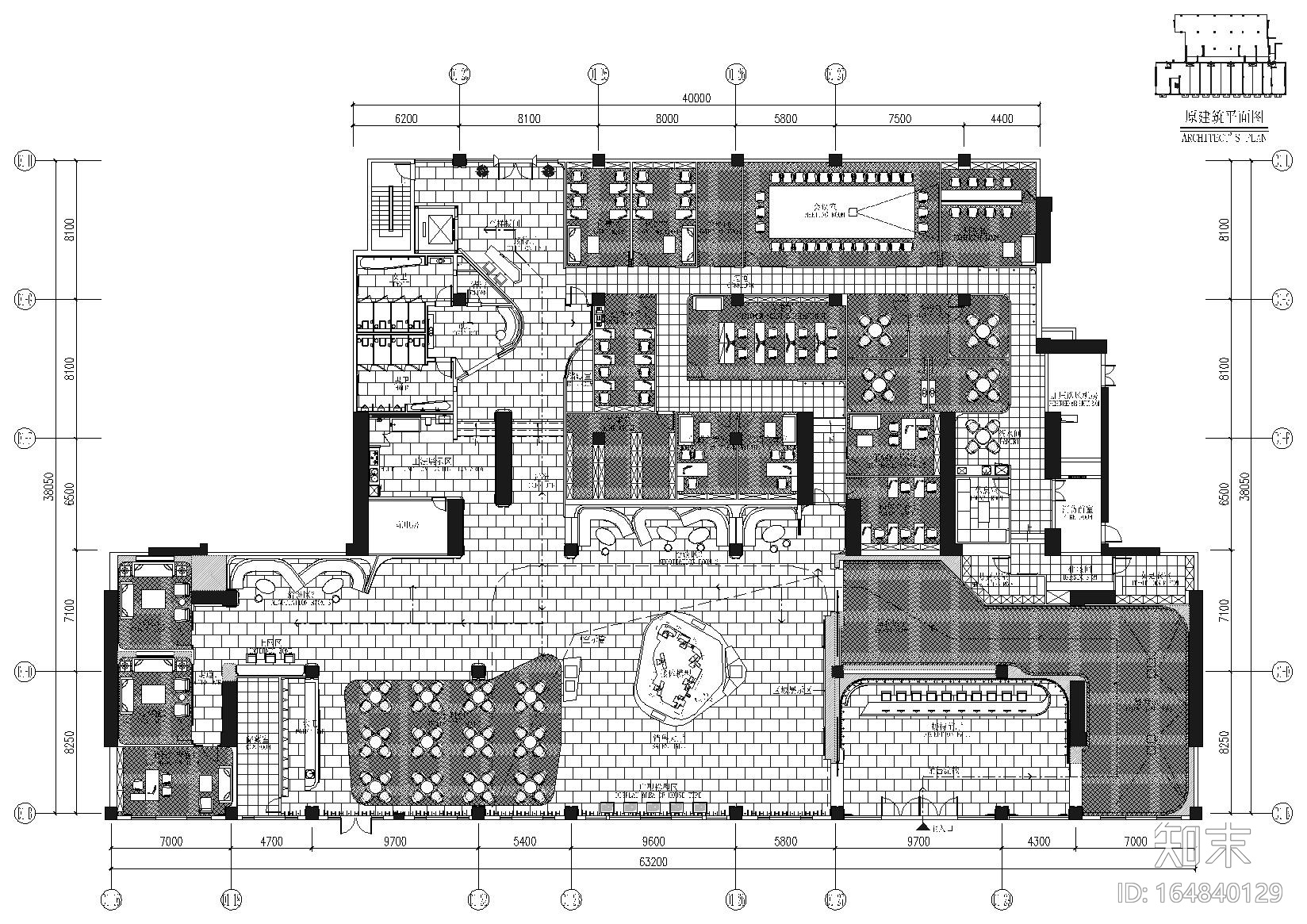 [深圳]京基御景峯售楼中心施工图+深化方案cad施工图下载【ID:164840129】
