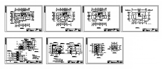 [攀枝花]某三层设计所建筑方案图cad施工图下载【ID:151431136】