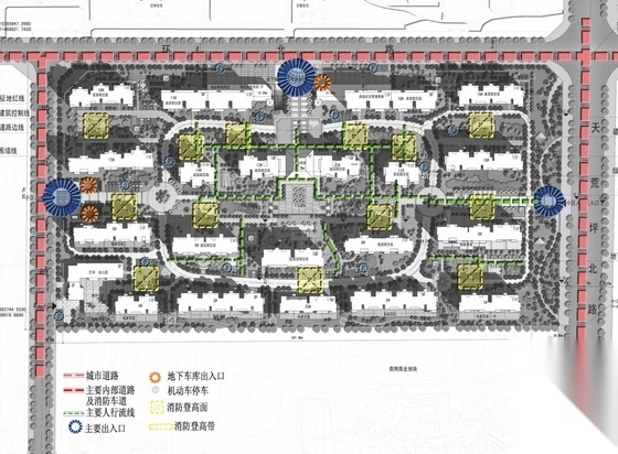 [浙江]新古典风格高层住宅区规划设计方案文本（含CAD施工图下载【ID:149530166】