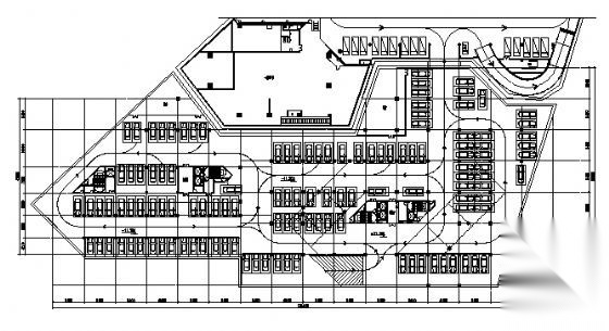 淮海某国际广场二期建筑设计方案文本cad施工图下载【ID:167940122】